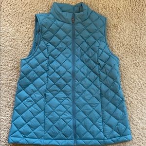 JJill Blue Topaz NWT Down Vest